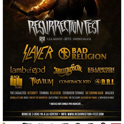 Resurrection Fest 2013 Resurre
